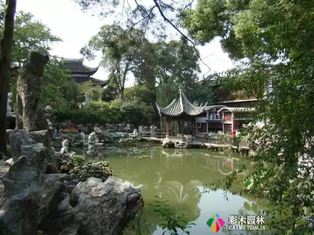 私家庭院设计,自然式水池