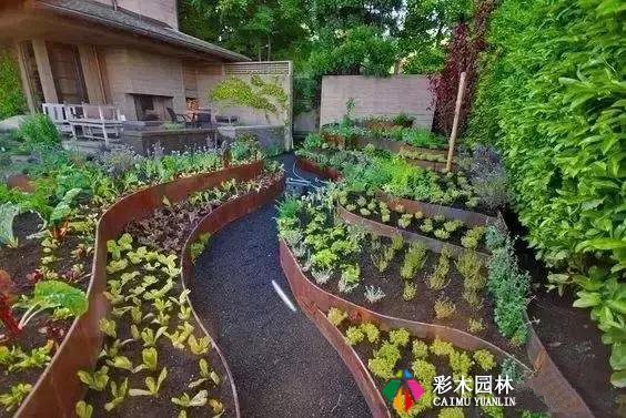 菜地花园设计,实用又美观!