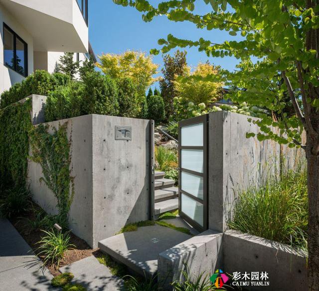 花园设计,令人眼前一亮的庭院入口