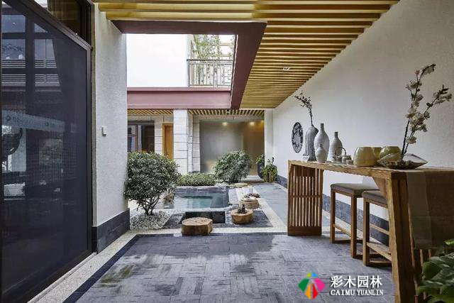 下沉式庭院设计,给你不一样的感觉
