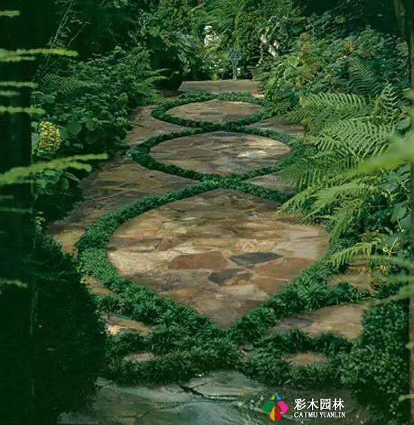 小径元素，花园设计