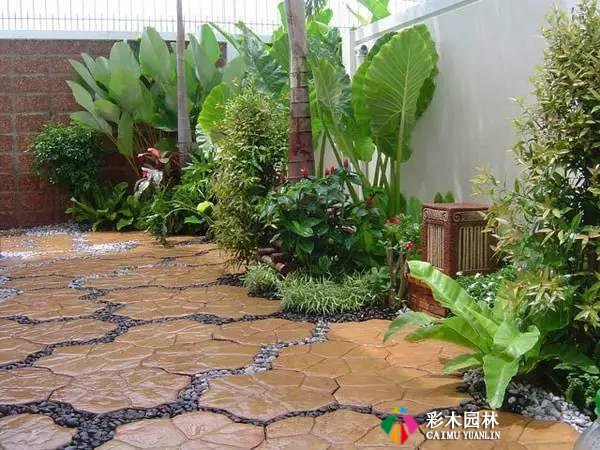 小径元素，花园设计