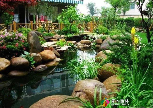 私家庭院设计,无水不活,造园必先理水