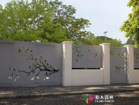 新中式庭院围墙就该这样设计