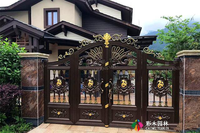 别墅庭院设计,欧式庭院门