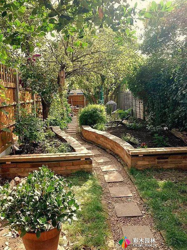 庭院花园，花床设计，别出心裁